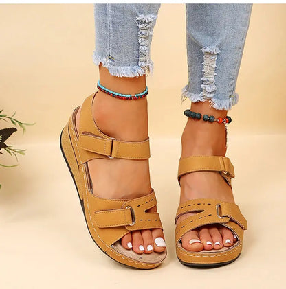 Shoes Women Sandals Fashion Wedge Ladies Shoes Party Women's Sandals Huaraches Elegant Footwear Zapatos De Mujer Female NovaCart