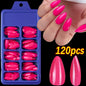 120Pcs 9-Colors French Fake Toenails Summer Short Sqaure Press On Toe Nails Tips Glossy Nude/Pink/Brown Full Cover False Toenail NovaCart