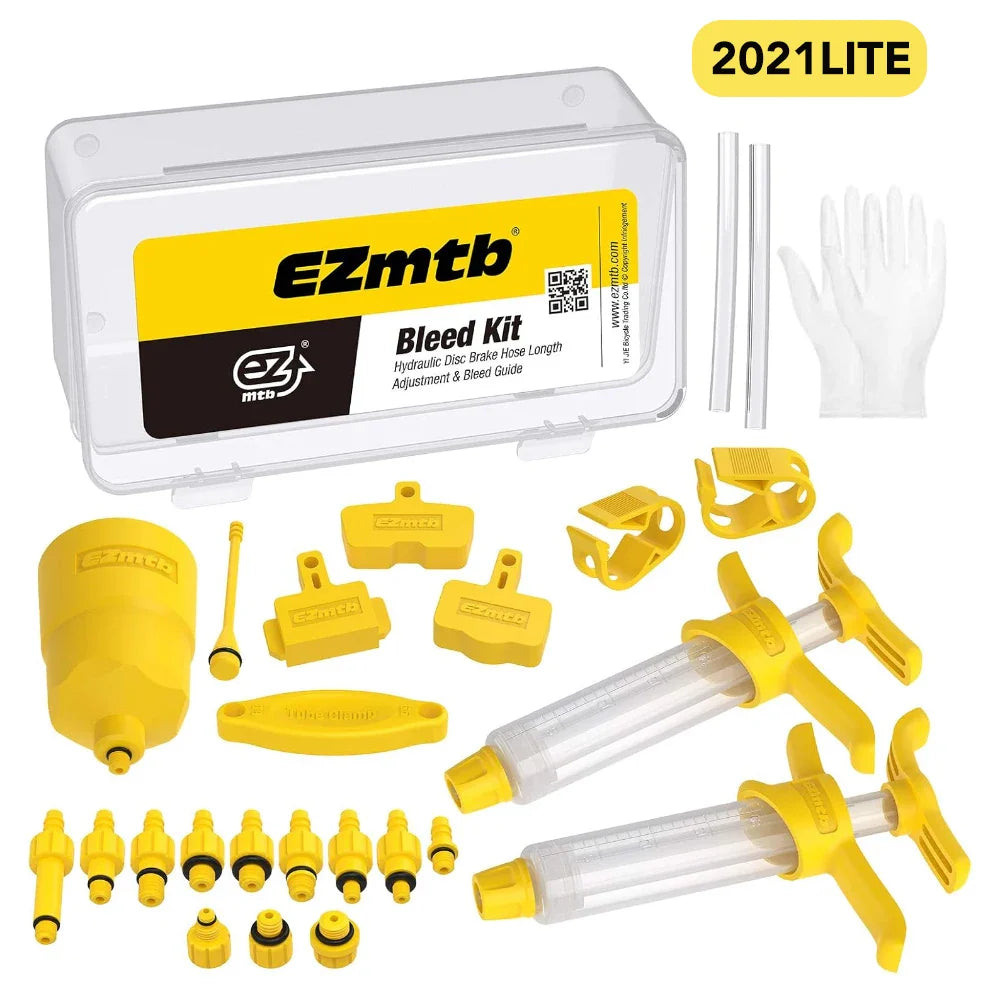Bicycle Brake Mineral Oil 60ML Bike Hydraulic Disc Brake Oil Bleed Kit For SHIMANO TEKTRO SRAM NUTT Series Brake Repair Tools Pi-Mart