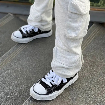 6529 Casual Shoes Men's Sports footwear Summer Casual Thick Soled Women oft Comfortable Non-slip Outdoor Fashion Board sneakers NovaCart