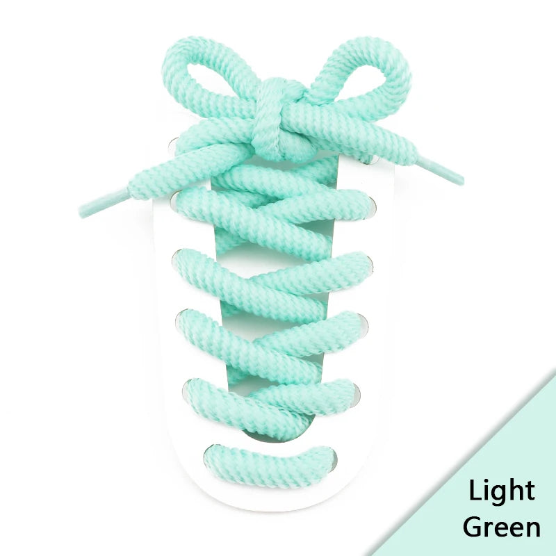 Round Shoelaces Quality 8mm Thicker Shoelace Running Sneakers Laces 1Pair 100/120/140/160CM Boots Shoe Laces Shoes Accessories NovaCart