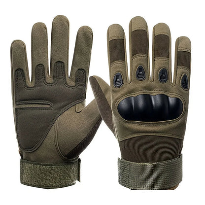 Men's Tactical Military Gloves Anti-Slip Color Bullet Air Gun Shooting Soldier Combat Bicycle All-Finger Gloves Pi-Mart