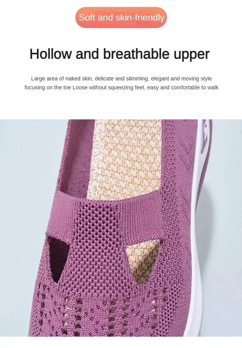 Women's Casual Shoes Breathable Comfortable Orthopedic Shoes Non Slip Sneakers For Spring And Summer New Arrival Women Mesh NovaCart