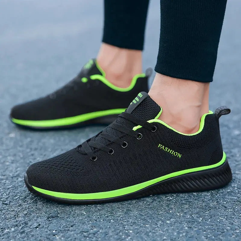 Light Men Sneakers Breathable Mesh Casual Shoes For Men Summer Sport Shoes For Running Plus Size 39-47 Walking Footwear NovaCart