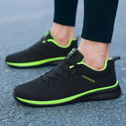 Light Men Sneakers Breathable Mesh Casual Shoes For Men Summer Sport Shoes For Running Plus Size 39-47 Walking Footwear NovaCart