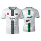 Syria Football T-Shirt Summer Sports Breathable Quick-drying Men's Tops Syrian Flag Map Print Short Sleeve Jersey Kid's Clothes NovaCart