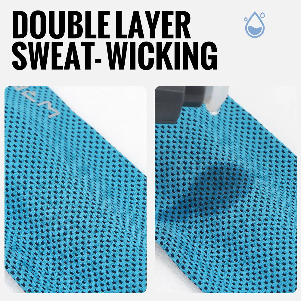 Summer Sport Headband Breathable Fitness Sweatband Non Slip Elastic Tennis Headband Sweat Wicking Lightweight Running Hairband Pi-Mart