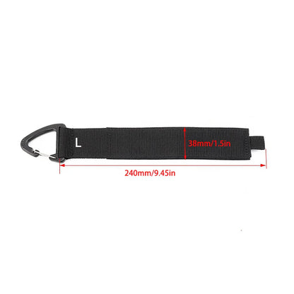 Hanging Mountaineering Buckle With Heavy Material Binding Nylon Storage Belt Extension Line Storage And Sorting Heavy Material Pi-Mart