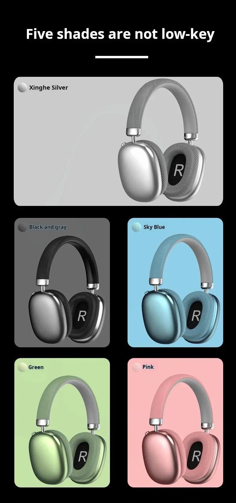 P959 Air Max Wireless Bluetooth Earphones Noise Cancelling Microphone In Ear Sports Gaming Earphones Suitable For IOS Headsets NovaCart
