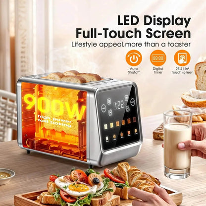 Stainless Steel Smart Digital Toaster SmartPursue™