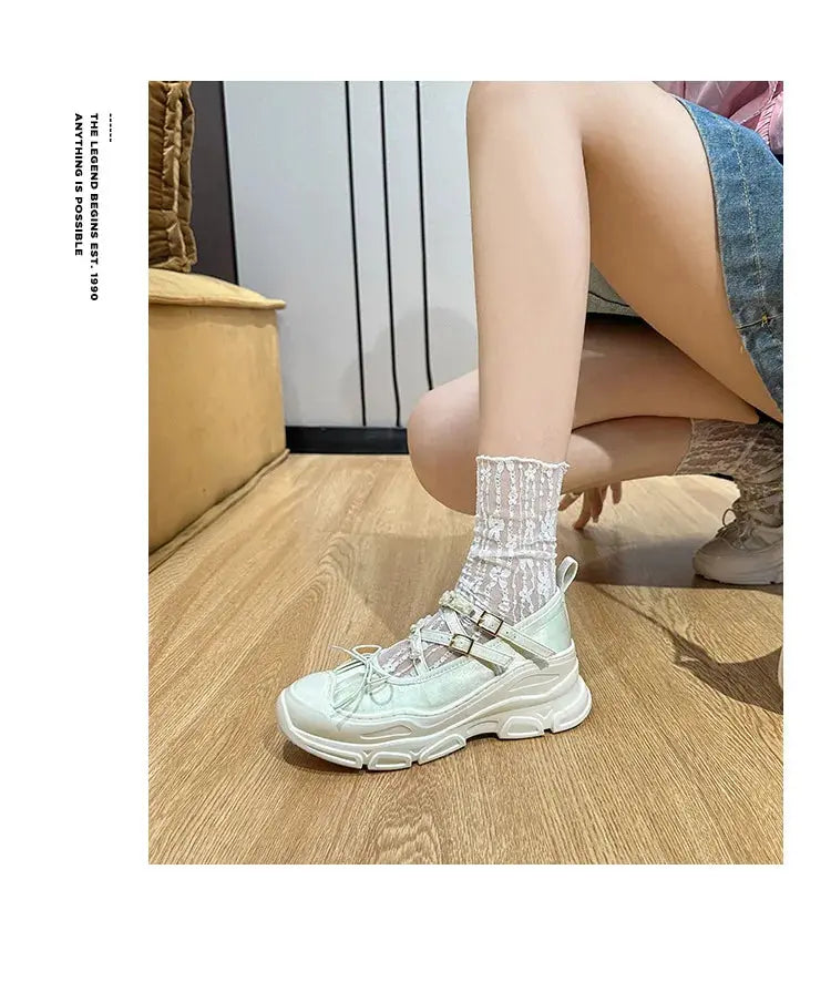 Design Summer New Round Toe Women Flats Fashion Loafers Shallow Mary Jane Shoes Soft Casual Ballet Shoes Slingback Shoes NovaCart