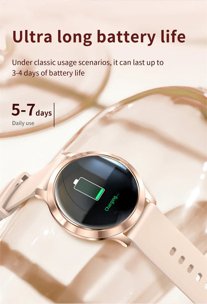 LIGE Women Smart Watch 2026 Ultra-thin AMOLED Screen Sport Fitness Bracelet Custom Watch Face Bluetooth Call Luxury Smartwatch NovaCart