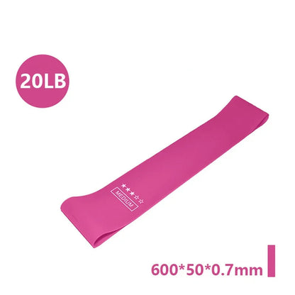 Portable Fitness Workout Equipment Rubber Resistance Bands Yoga Gym Elastic Gum Strength Pilates Crossfit Women Weight Sports Pi-Mart