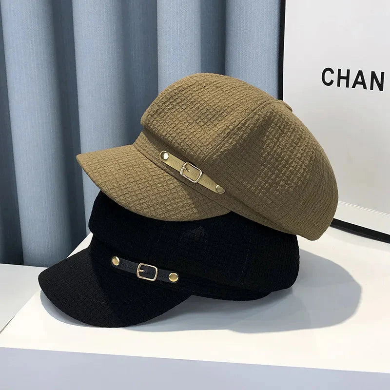 Women’s Octagonal Newsboy Beret FitiqueFit
