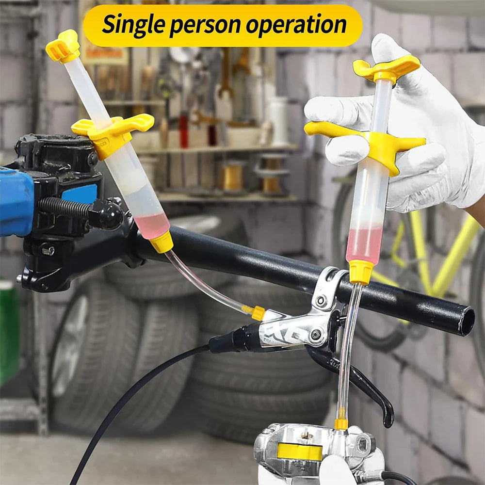 Bicycle Brake Mineral Oil 60ML Bike Hydraulic Disc Brake Oil Bleed Kit For SHIMANO TEKTRO SRAM NUTT Series Brake Repair Tools Pi-Mart