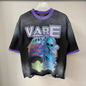 2026 New Fashion Streetwear Shinning Diamond Baggy Tshirts for Men and Women Short Sleeve Rhinestone Cotton Top Tees Oversized NovaCart