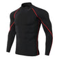 Men Compression Long Sleeve T Shirt Sportswear Male Skinny Tshirt Elastic Track Tracksuit Clothing Gyms Fitness T-shirt For Men NovaCart