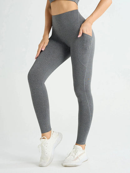 High Waist Pocket Stretch Leggings Women FitiqueFit