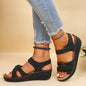 Shoes Women Sandals Fashion Wedge Ladies Shoes Party Women's Sandals Huaraches Elegant Footwear Zapatos De Mujer Female NovaCart