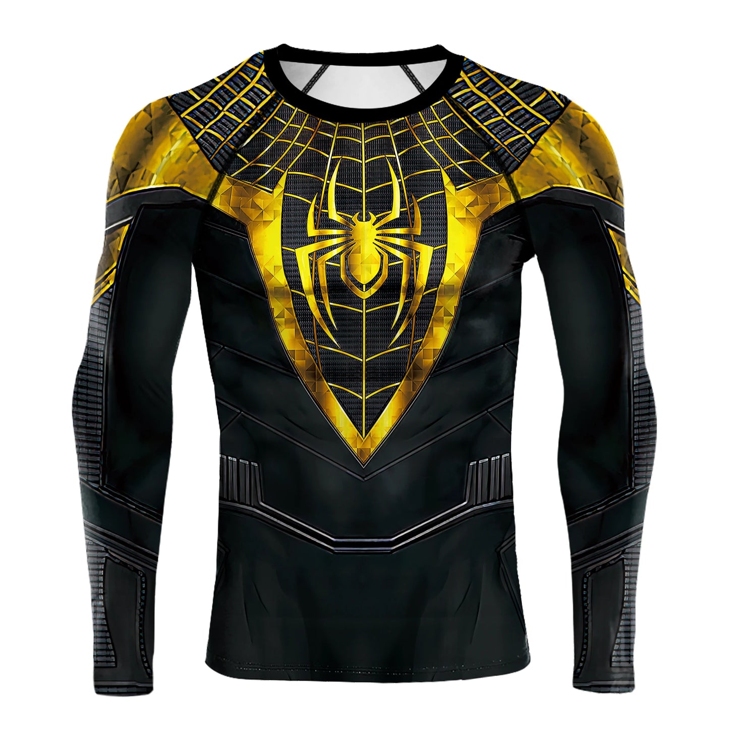 Fashion Comics Spider Cosplay 3D Printed Men's Long Sleeve T-shirt Superhero Tee Casual Loose Fitness Sports Tops Street Clothes NovaCart