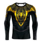 Fashion Comics Spider Cosplay 3D Printed Men's Long Sleeve T-shirt Superhero Tee Casual Loose Fitness Sports Tops Street Clothes NovaCart