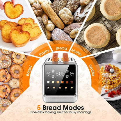 Stainless Steel Smart Digital Toaster SmartPursue™
