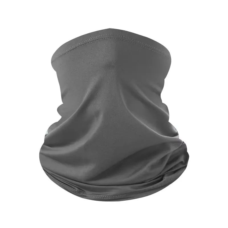 LOOGDEEL Sun Protection Bib Spring and Summer Motorcycle Neck Cover Sports Magic Bandana Riding Mask Full Face Outdoor Ice Silk Pi-Mart