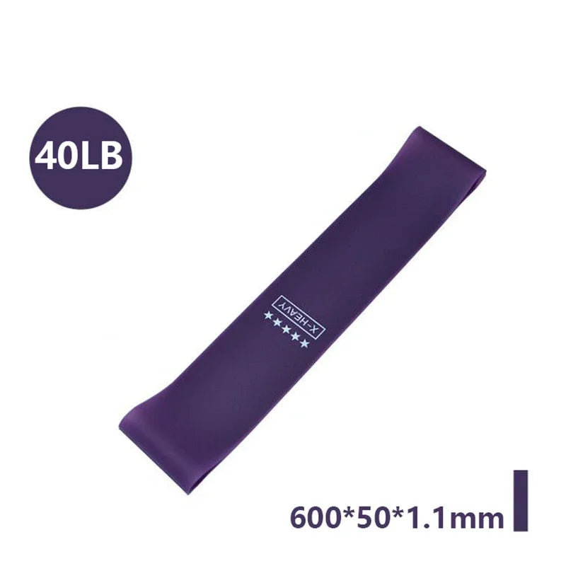 Portable Fitness Workout Equipment Rubber Resistance Bands Yoga Gym Elastic Gum Strength Pilates Crossfit Women Weight Sports Pi-Mart