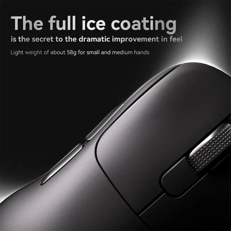 AJAZZ AJ179 PRO PAW3395 Lightweight Wired Wireless Mouse with Magnetic Charging Base Ergonomic Macro Gaming Mouse for PC Laptop Pi-Mart