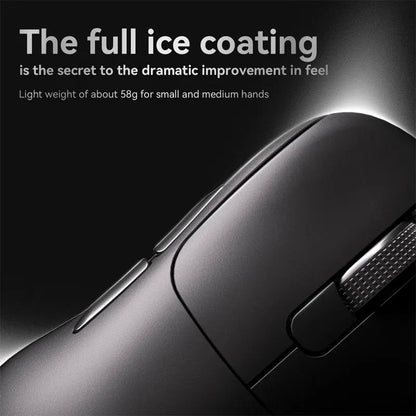 AJAZZ AJ179 PRO PAW3395 Lightweight Wired Wireless Mouse with Magnetic Charging Base Ergonomic Macro Gaming Mouse for PC Laptop Pi-Mart