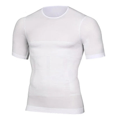 Mens Compression Shirt Undershirt Slimming Tank Top Workout Vest Abs Abdomen Slim Body Shaper NovaCart