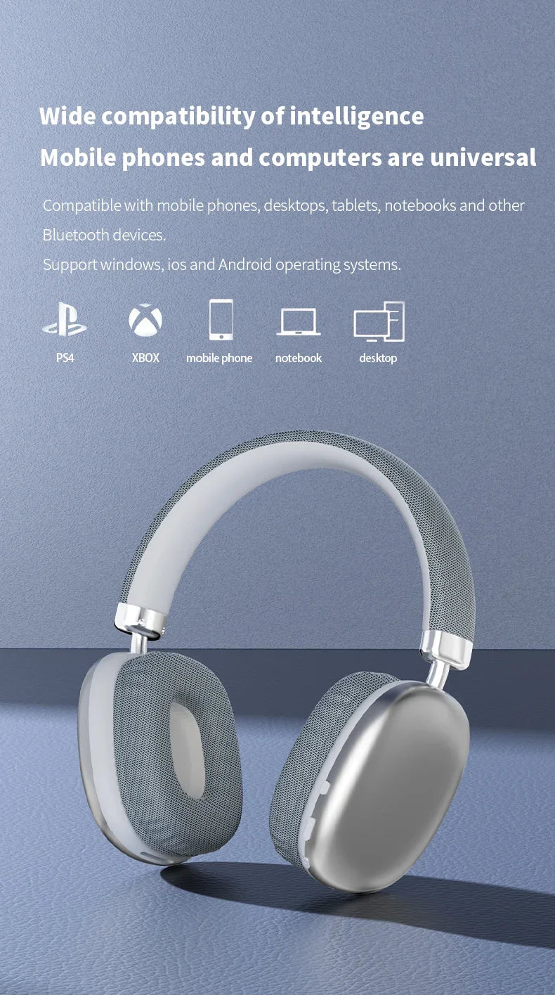 2025 NEW Air Max Bluetooth Headphones Earphone Wireless Headsets Stereo Surround Gaming Earbuds For Iphone Xiaomi Samsung Phone NovaCart