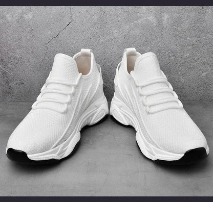 Men Sneakers Casual Heightening Shoes 8cm Height Increase Shoes For Men Summer Breathable 6cm Elevator Shoes 10cm Insole Taller NovaCart