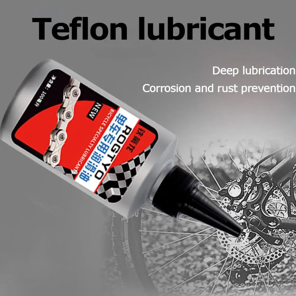 100ml Bicycle Chain Lubricant Special Dry Weather MTB Race Bike Oil for Fork Flywheel Cycling Daily Maintenance Accessories Pi-Mart