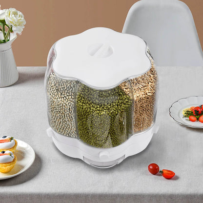 6-Grid Rotating Food Dispenser SmartPursue™
