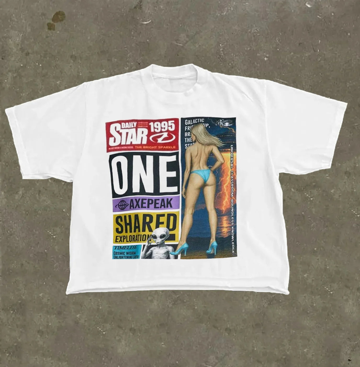 Y2k Top Oversized T-shirt Harajuku Goth Street Retro Men Hip Hop Women T-shirt Summer American Alphabet Print Graphic T-shirt NovaCart