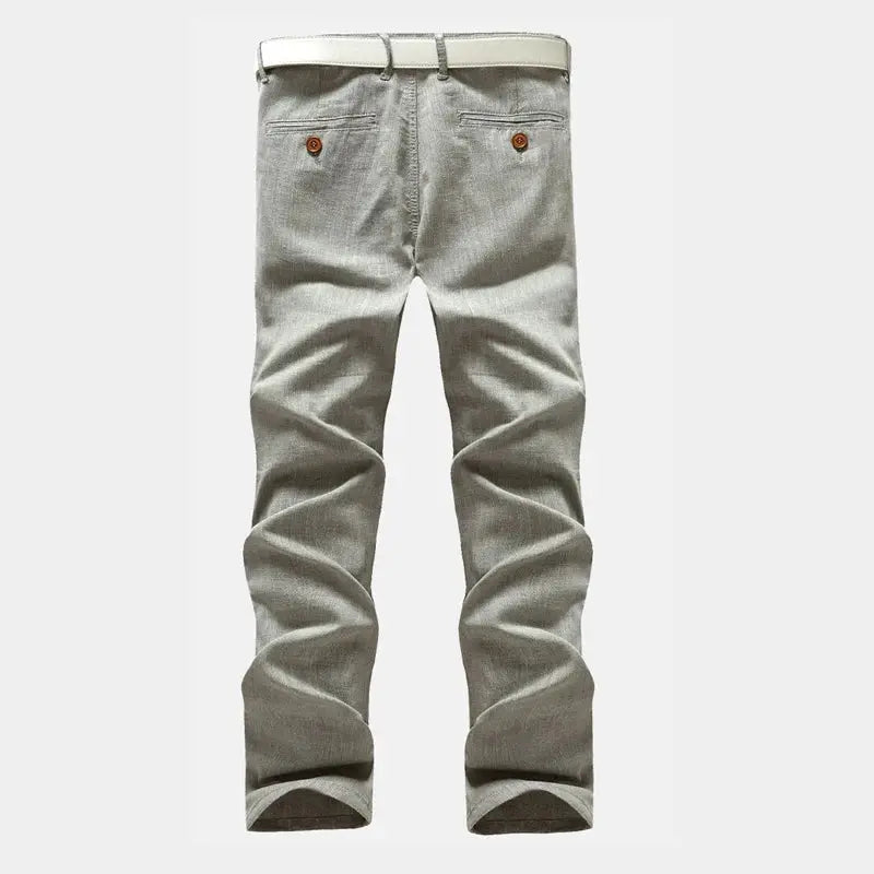 Checked pants for man Black Casual Pants Men Trousers Streetwear Mens linen Pants Slim Fit Male Plaid Pant men\'s Check Pants NovaCart