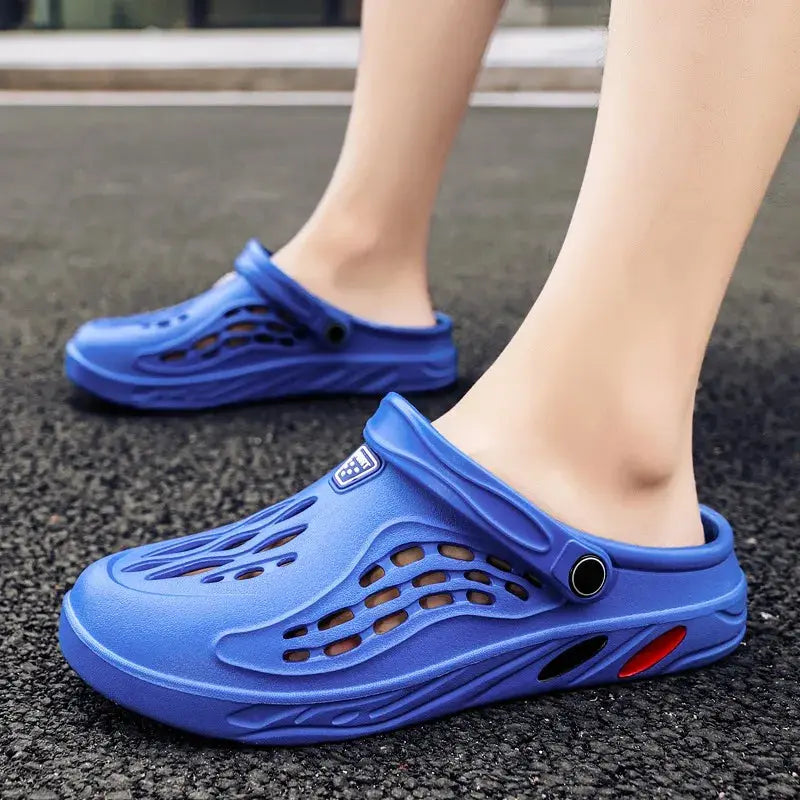 Outdoor Sandals for Men and Women Summer Clogs EVA Slippers Plus Size 47 48 49  Men Garden Shoes Beach Sandals Breathable Clogs NovaCart