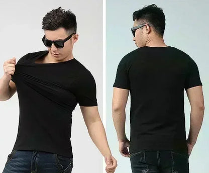 High Street Retro and Interesting Printed Loose and Comfortable Pure Cotton Short-sleeved T-shirt for Both Men and Women NovaCart