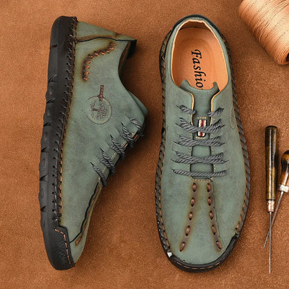 Hot Sale Comfortable Men's Casual Shoes Loafers Large Size Sneakers Quality PU Leather Handmade Shoes Men Flats Moccasins Shoes NovaCart