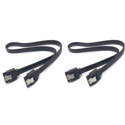 1-10PCS 50CM SATA 3.0 Data Cable High-speed Sata III Cable Adapter Connection Converter For SATA HDD SSD CD Drive Writer Desktop Pi-Mart