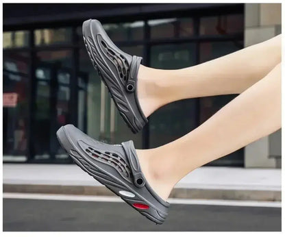 Outdoor Sandals for Men and Women Summer Clogs EVA Slippers Plus Size 47 48 49  Men Garden Shoes Beach Sandals Breathable Clogs NovaCart
