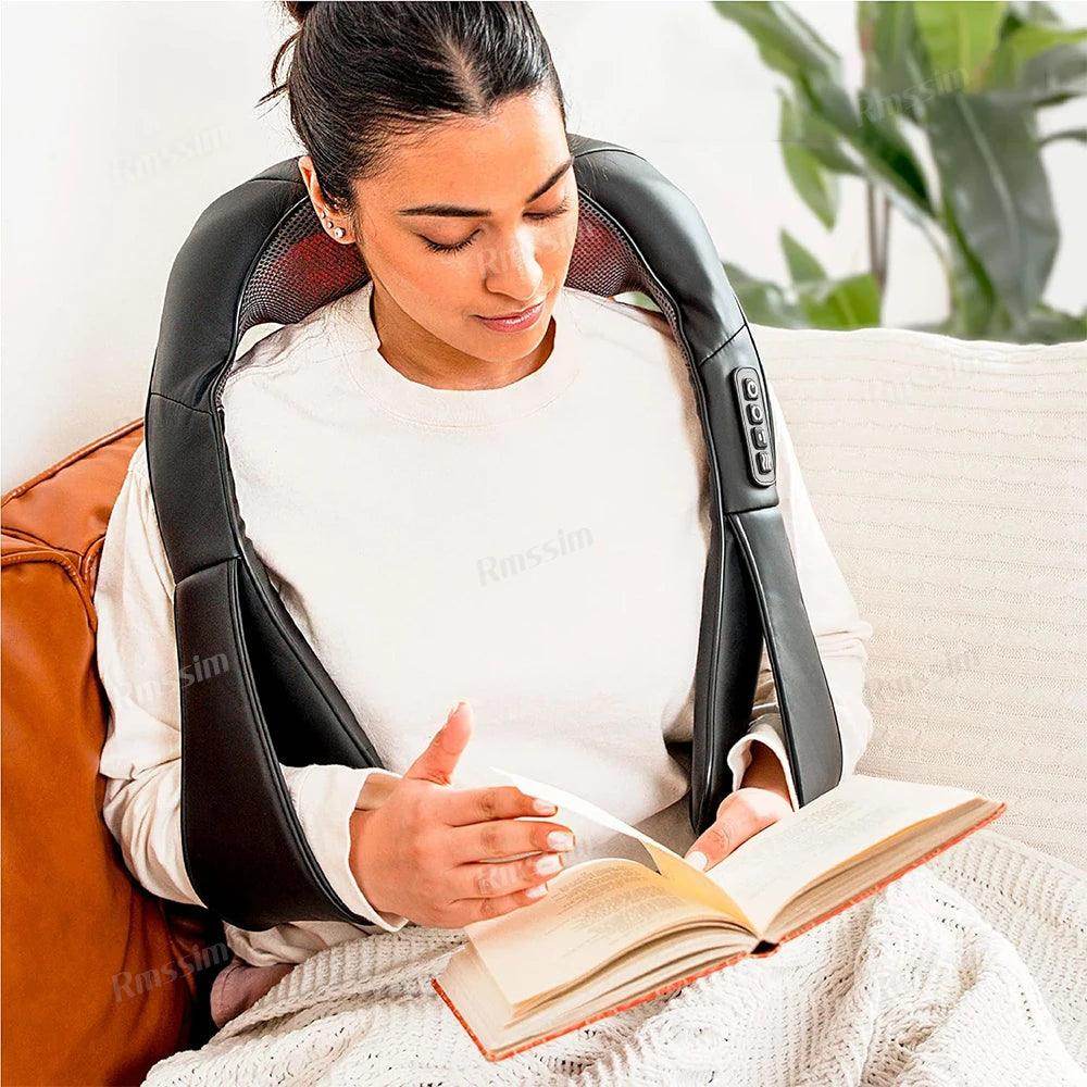 Heated Shiatsu Back and Neck Massager SmartPursue™