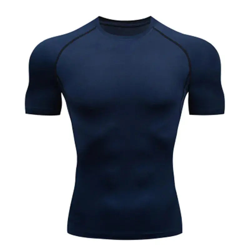 Men's T Shirt Outdoor Training Fitness Gym Jogging Running Sweatshirt Bat/-Man Compression Shirts Tight Elastic Breathable NovaCart