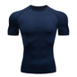 Men's T Shirt Outdoor Training Fitness Gym Jogging Running Sweatshirt Bat/-Man Compression Shirts Tight Elastic Breathable NovaCart