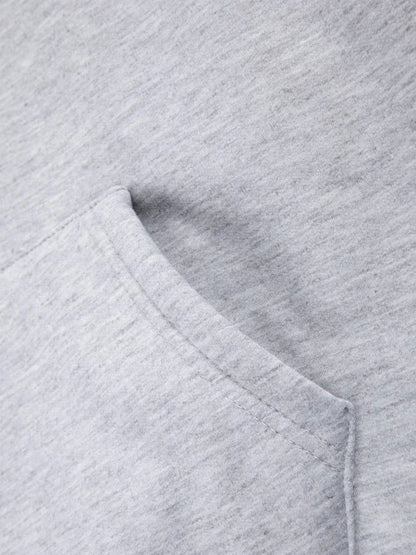 Winter Men's Zipper Jacket Fleece Warm Windproof Hoodies Heavyweight Cardigan Casual Sports Long Sleeve Sweatshirts Hooded Coat NovaCart
