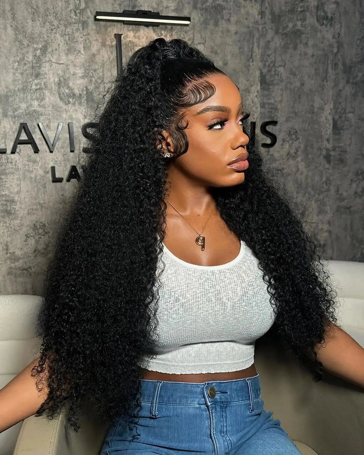 40 50 Inch HD 13x6 Deep Wave Lace Frontal Wigs Brazilian 13x4 Water Wave Curly Lace Front Human Hair Wigs For Women 300 Density NovaCart