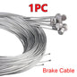 10/5/3/1PC 2M MTB Bicycle Brake Line Bicycle Speed Line Fixed Gear Shifter Gear Brake Cable Set Core Inner Wire MTB Road Bike Pi-Mart