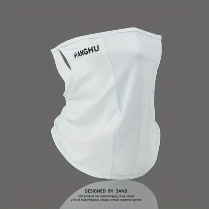 Cycling Masks Headwear Bandana Head Wrap Face Scarf Mask Neck Balaclava Breathable Light Cool Wind Outdoor Hiking Ice Silk Mask Pi-Mart