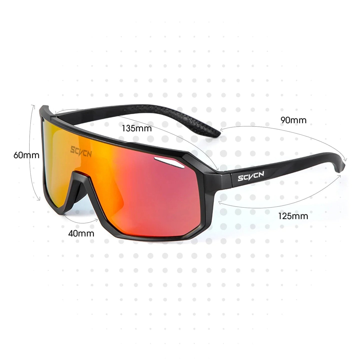 SCVCN New Cycling Glasses Bike Sunglasses Men UV400 Eyewear Outdoor Sports MTB Goggles Bicycle Women Riding Hiking Sunglasses Pi-Mart